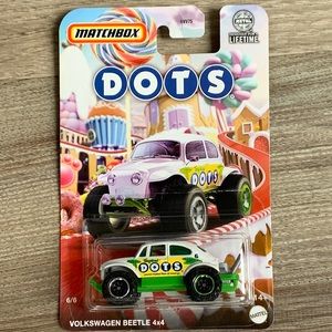 Matchbox Volkswagen VW Beetle Dots Candy Series 2024 Theme Volkswagon Bug Car 🆕